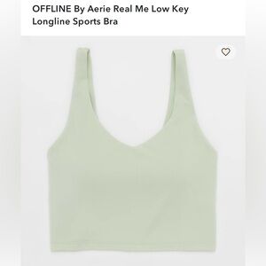 NWT Aerie Low Key Longline Sports Bra